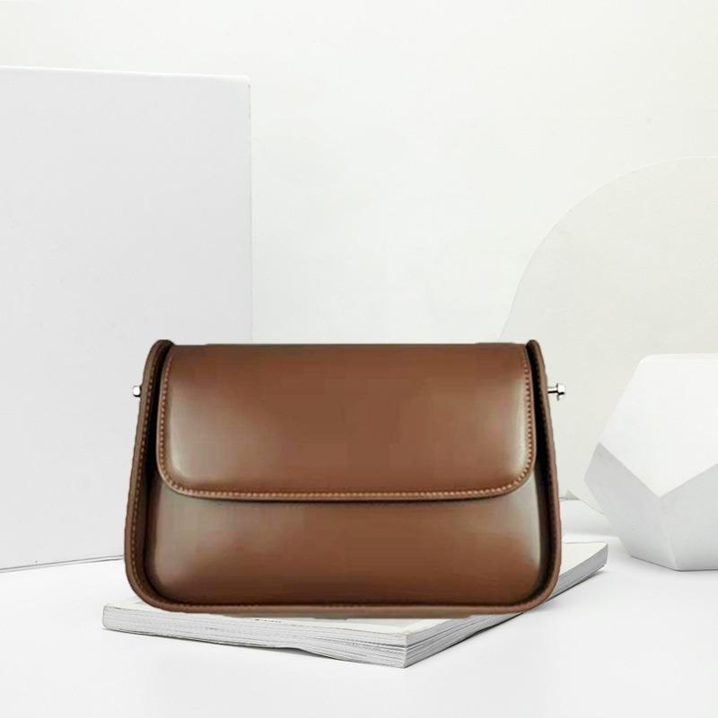 

Женская сумка из натуральной кожи, нишевый модный дизайн, сумка через плечо, женская винтажная маленькая квадратная сумка, сумка-кроссбоди, сумка на плечо «все в одном» One Size