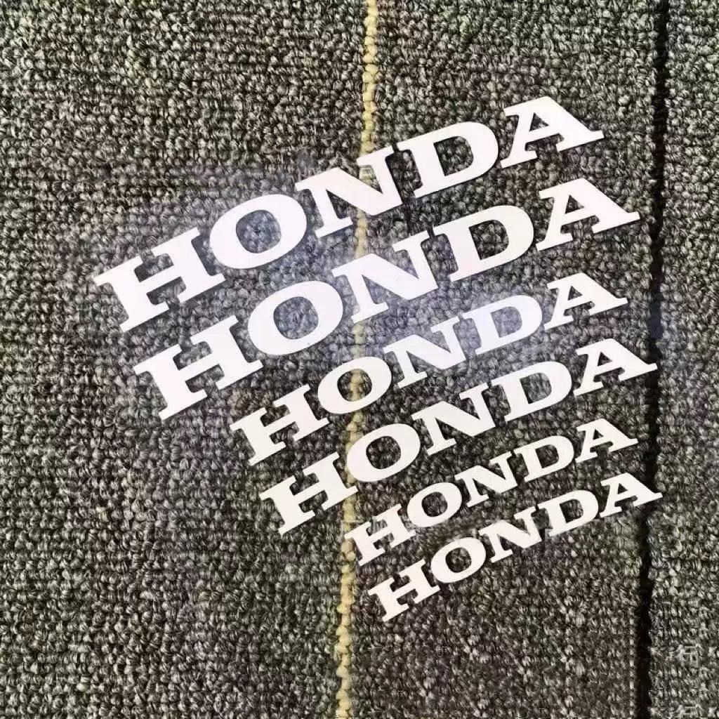 For Honda Civic Fit Jazz Accord Pilot CRV Odyssey HRV Modified Car Wheel Brake Caliper Sticker Tire Decoration Decal Accessories