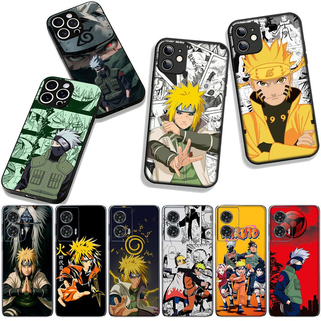 for Samsung Galaxy S25 S24 S22 S23 FE Ultra Plus A56 A05 A06 A15 A16 A55 S7 Edge Phone Case Narutos Namikaze Minato Kakashi