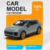 1:64 Porsche Cayenne Turbo GT Toyota Land Cruiser Miniatur Spielzeug Legierung Druckguss Modellauto Motorhaube Kann Geöffnet Werden Fahrzeug Kinder Überraschung