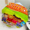 Daniel Tiger's Neighborhood Print Automatic Umbrella, 8 Rib Iron Frame, Plastic Handle, Suitable for Outdoor Travel &Daily , Ideal Gift