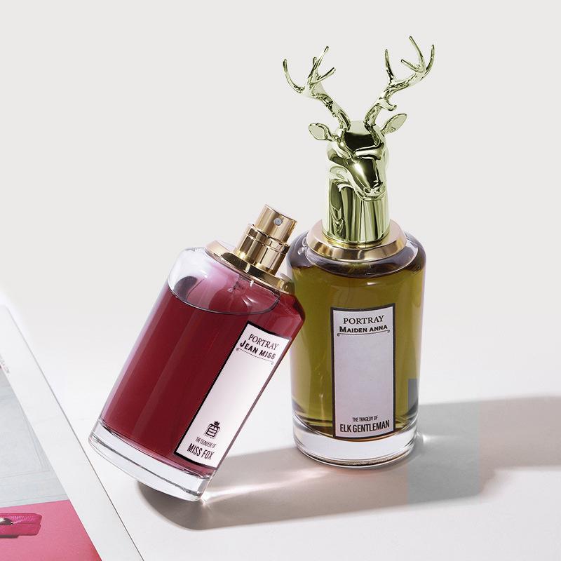 Beast Head Women's Perfume Lasting Fragrance Fox Elk Animal Perfume 80ML