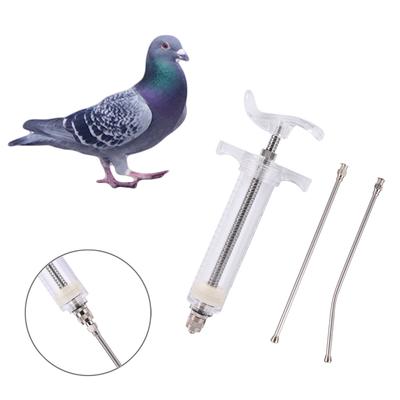 10ml 20ml/50ml Parrot Feeding Syringe Kit Bird Feeding Syringe with 1 Straight Bend Bird Feeder Accessories Optional