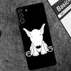 Bull Terrier Dog Puppies Case For Samsung Galaxy S24 S22 S23 Ultra Note 20 S9 S10 Note 10 Plus S20 FE S21 FE Cover
