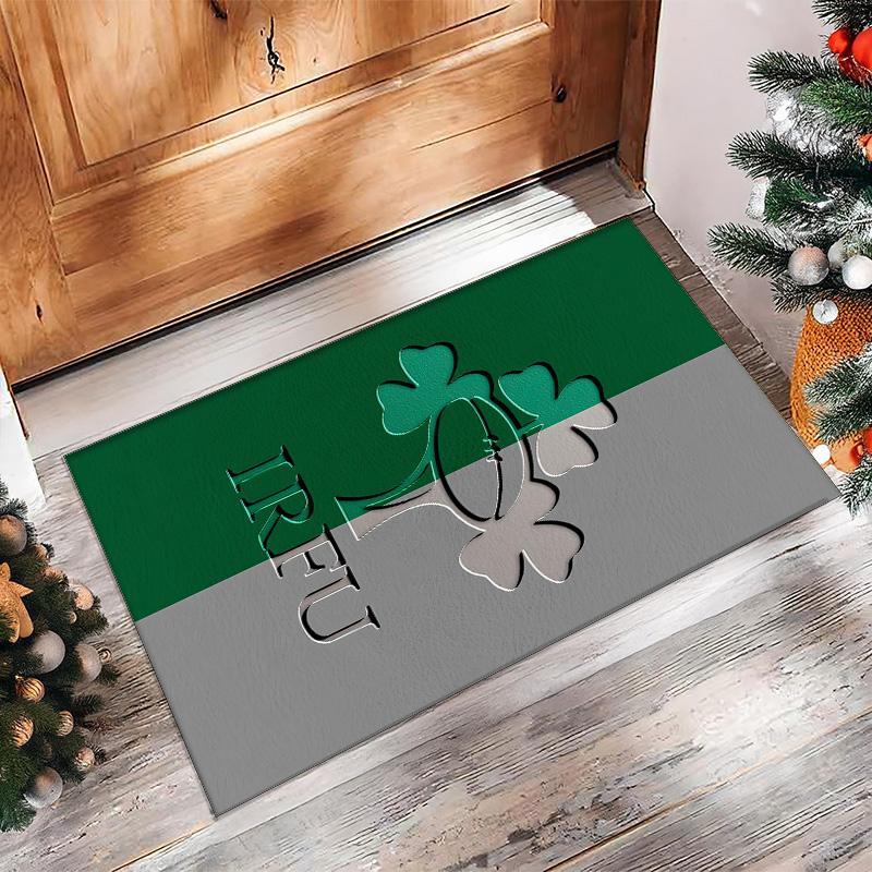 Ireland Rugby Crystal Velvet Carpet Soft Anti?Slip Floor Mat Comfortable Home Living Room Bedroom Decor Rug