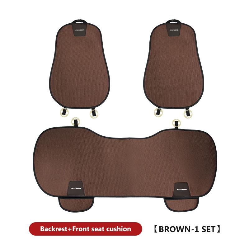 Car Ice Silk Seat Pad Breathable Mat Lumbar Support Mat Accessories For KIA Rio K5 K2 Sportage Ceed Sorento Picanto Stinger Soul QD2