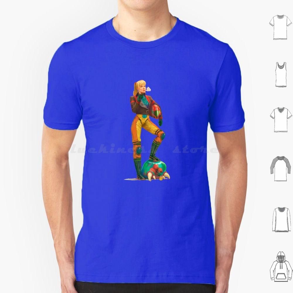 Metroid T-Shirt Herren Damen Kinder   Samus Metroid Spiel Videospiel Retro Zähes Küken Samus Aran Damen Stark Dread Weltraum-Pirat
