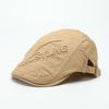 Hat Men's Korean Trend Spring and Autumn Beret Cap Four Seasons Summer Forward Hat Women's Literary Hat