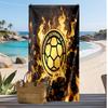 Colombia Football Print Beach Towel Quick Dry Super Absorbent Soft Bath Towel for Swimming Beach Travel Fan Souvenir Gift