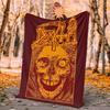 Death Flannel Blanket Soft Warm All-Season Throw, Design for Camping, Car Travel, Hiking Sofa, Bed, Office Perfect Gift for Parties