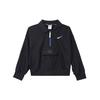 Sportswear City Utility Logo Print Half-Zip Cropped Sweatshirt Women Tops Black DV8021-010