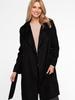 CLASSIC LONG WOMEN' COAT WITH TIES