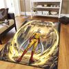 Onepunch Man Teppich für Wohnzimmer Schlafzimmer Zuhause Sofadekoration Kinder Spiel rutschfeste Bodenmatte