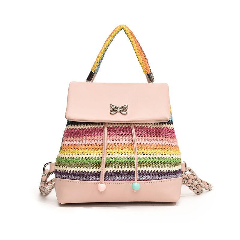 Backpack Women s Large Capacity New Fashion Casual Handbag Bucket Bag Niche Lightweight Travel Backpack