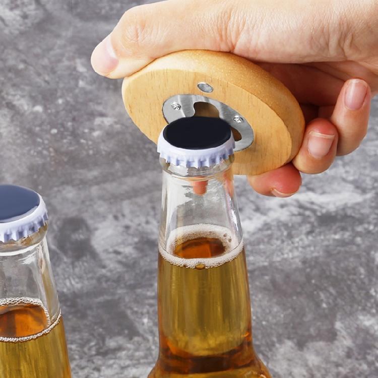 Holz Flaschenöffner für Haushalt Barzubehör Werkzeug Hochzeitsgastgeschenk Flaschenöffner