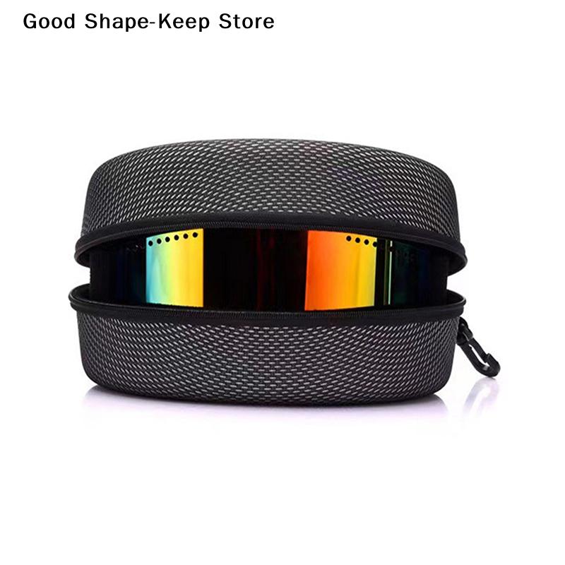 EVA Portable Protection Carrying Case Ski Snowboard Goggles Box Hard Water Resistant Shockproof Shell Ski Accessories