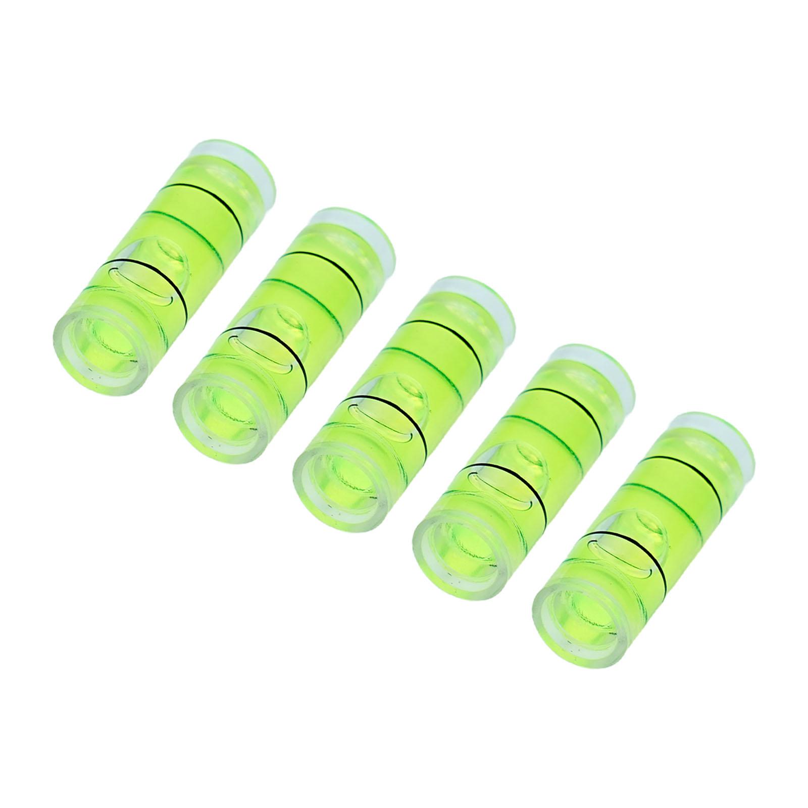 5 Pcs Precision Bubble High Precision Pan-Tilt Special Level Bubble Leveler Balancer Level Measuring Set красный