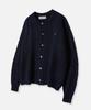 Develove Soft Cable Round Oversized Cardigan_Navy