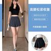 Loose Flesh-shielding Thin Casual Wide-leg Pants Women Thin Wear High-waisted Drawstring Sports Shorts