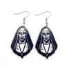 Halloween Y Earrings - The Nightmare Before Christmas Skull Horror Character Acrylic Earrings