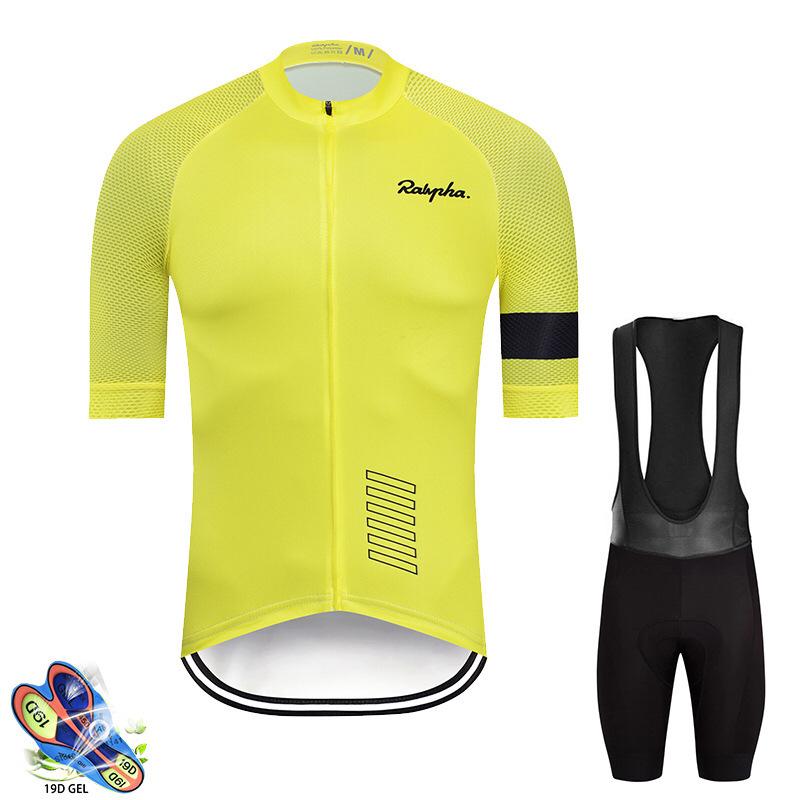 2026 Costume d'été de cyclisme Homme VTT Blanc Haut à manches courtes Vêtements de cyclisme de compétition sur route Costume de cyclisme