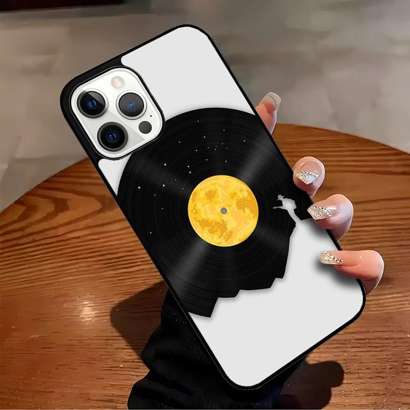 Vinyl DJ Record Art Phone Case For iPhone 17 Air 16 15 14 13 12 11 Pro Max Max Plus Bumper Case Cover