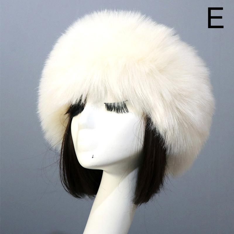 Adult Fashion Imitation Fur Thicken Winter Warm Cap Skiing Cap Adult Fashion Imitation Fur Thicken Winter Warm Cap Skiing Cap