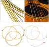 2Sets Golden And Silver Acoustic Guitar Strings For 6 Strings Guitar Strings  For Acoustic Guitar