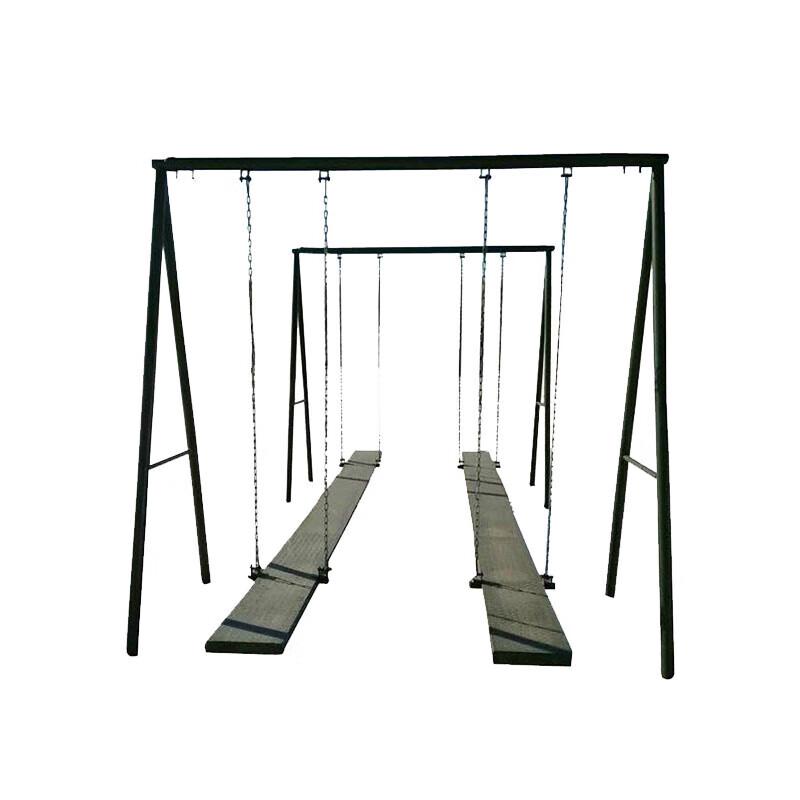 Two-Person Balance Training Log Beam