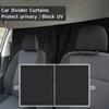 Car Partition Shade Car Privacy Partition Curtain Interior Insulation Rear Private RV Shade Shade Shade