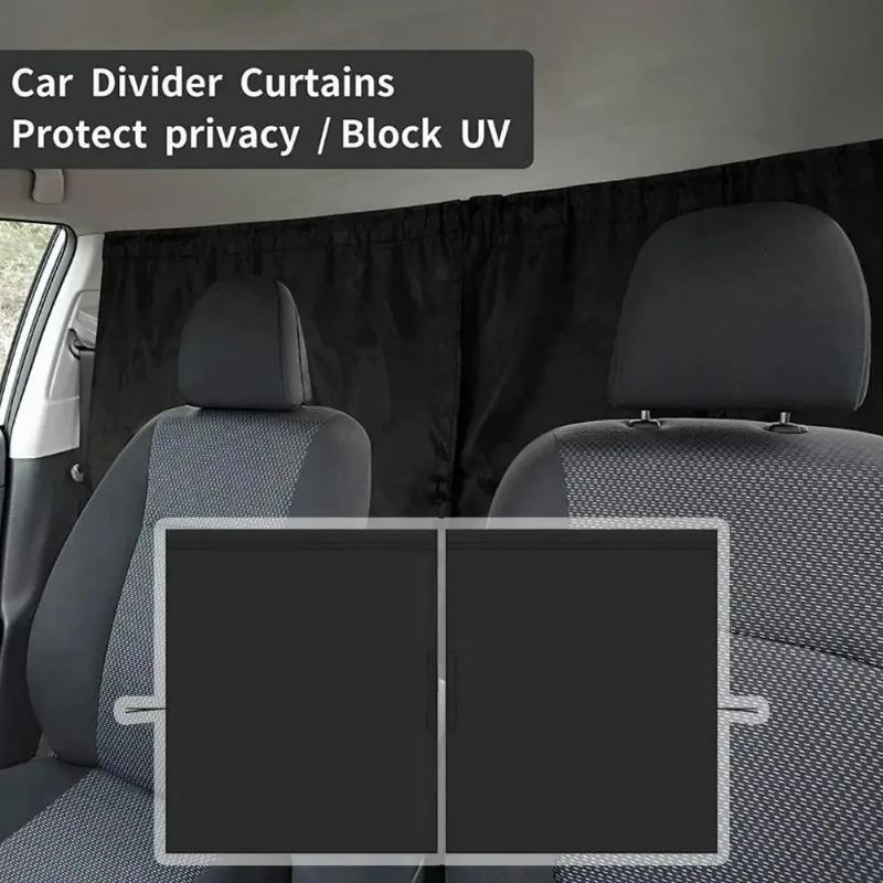 Car Partition Shade Car Privacy Partition Curtain Interior Insulation Rear Private RV Shade Shade Shade