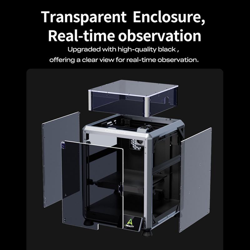 Original Creality K2 SE/K1 SE Gehäuse Geräuschreduzierung Konstante Temperatur Gehäuse Isoliert Staub 3D-Drucker Zubehör
