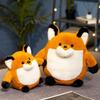 Cartoon Cute Fat Ball Round Fox Doll Plush Toy Doll Children Sleeping Comfort Pillow Ornaments Gift
