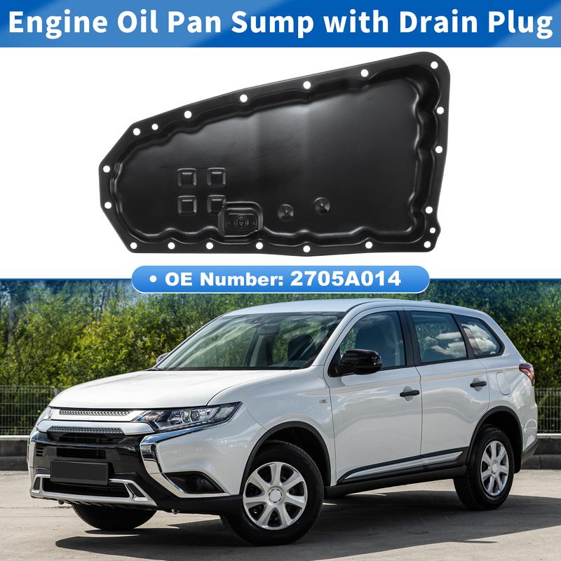X Autohaux No.2705A014 Transmission Oil Pan Sump for Mitsubishi Outlander Sport 2011-2017