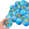 12 Peças Bolas de Apertar da Terra Esfera de Espuma Macia Alívio do Estresse Brinquedos de Apertar Exercício de Mão e Pulso Brinquedo de Esponja para Crianças Presentes Educacionais