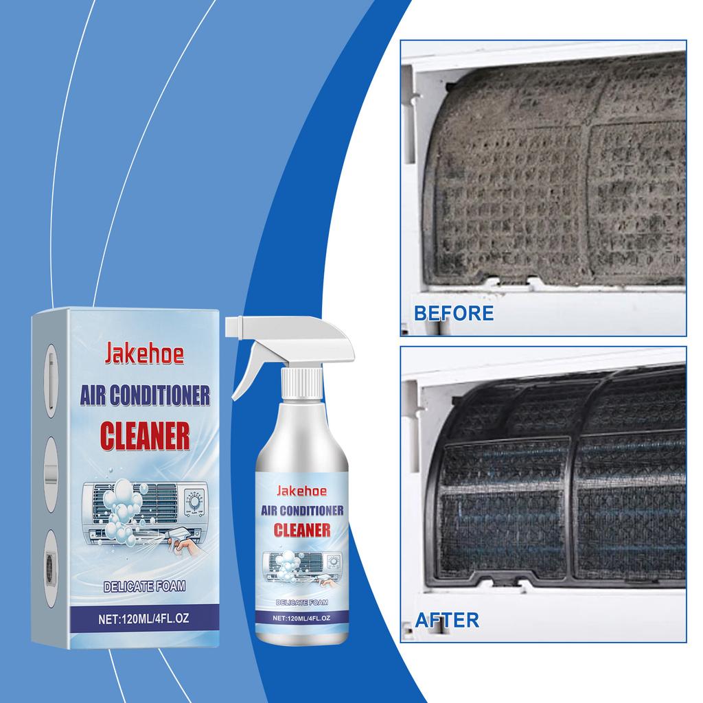 120ml Air Conditioner Cleaner Strong Cleaning Removes Stains And Odors Fast Decomposition Household Cleaning Tools