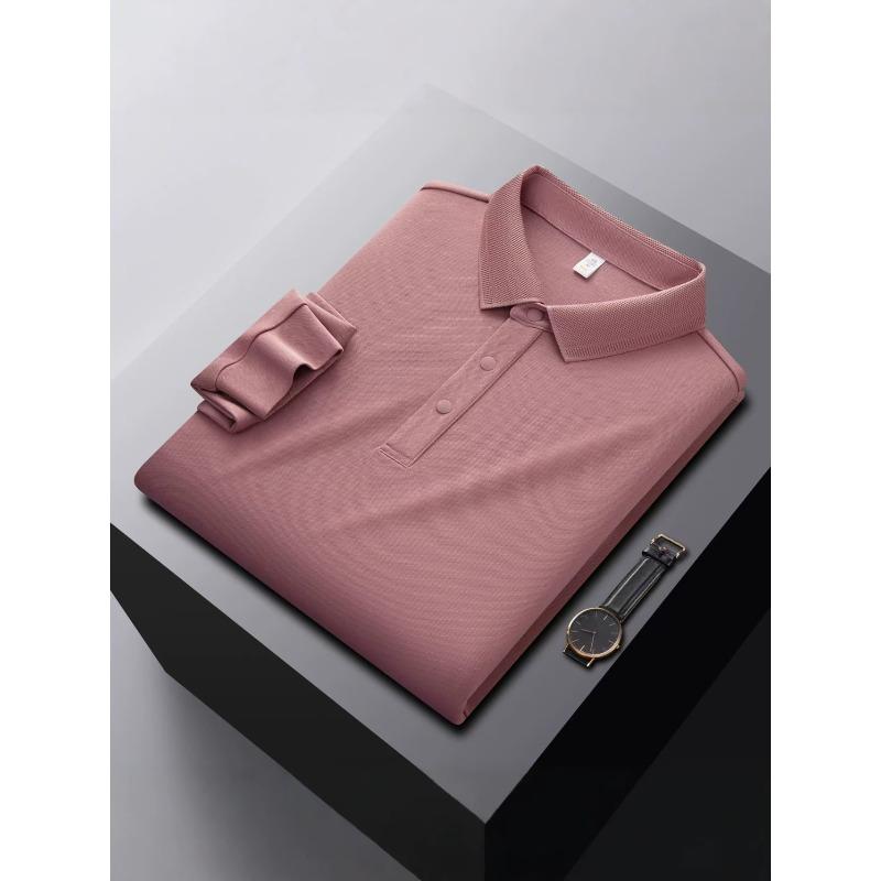 STORN Brand Large Size Summer Men Polo Shirt Casual Loose Ice Silk Short Sleeve T Shirt Men Quick-drying Business Men Wear