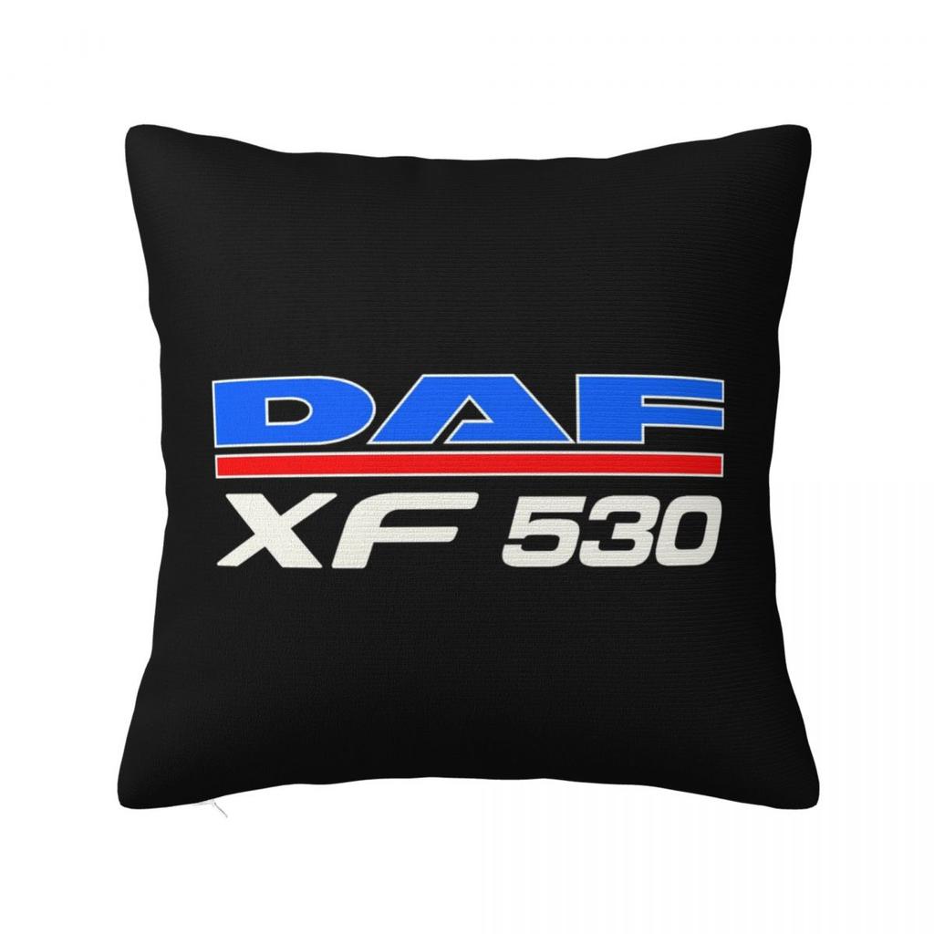 DAF Red Design Best Logo Square Pillowcase Cushion Cover Pillow Case Throw Pillow Cover for Home Sofa Living Room