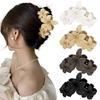 All-match Hairpin Hairpin Headdress Frosted Flower Shark Clip Hairpin Hair Accessories