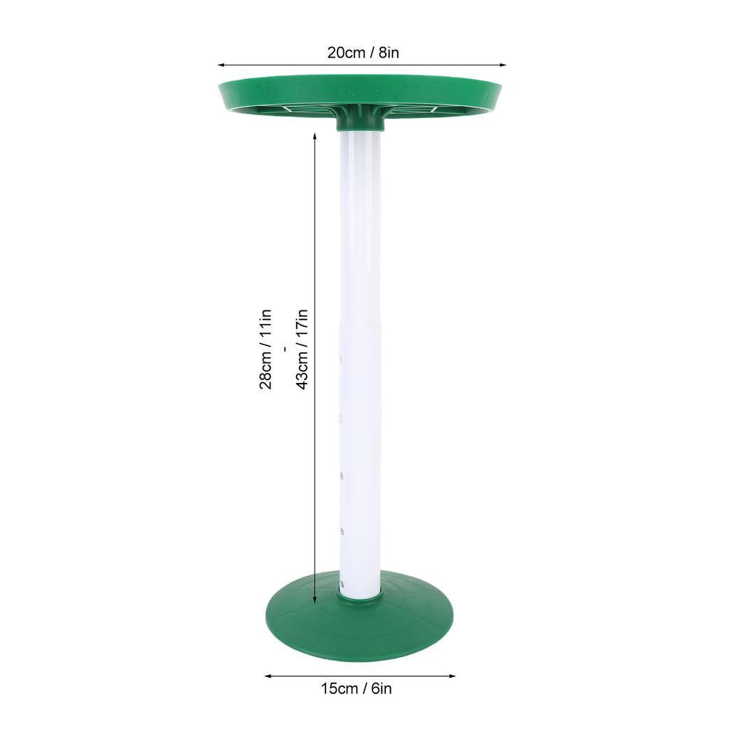 Plant Riser for Inside Pot Adjustable 11-17 inch Height Safe and Sturdy ABS Pot Riser for Large Container Planter Filler Inserts