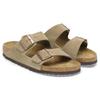 Birkenstock Arizona Regular Comfort Suede and Beige and Size 42 51461 Sandals, Leather, Taupe, Unisex, (EU27.0cm),