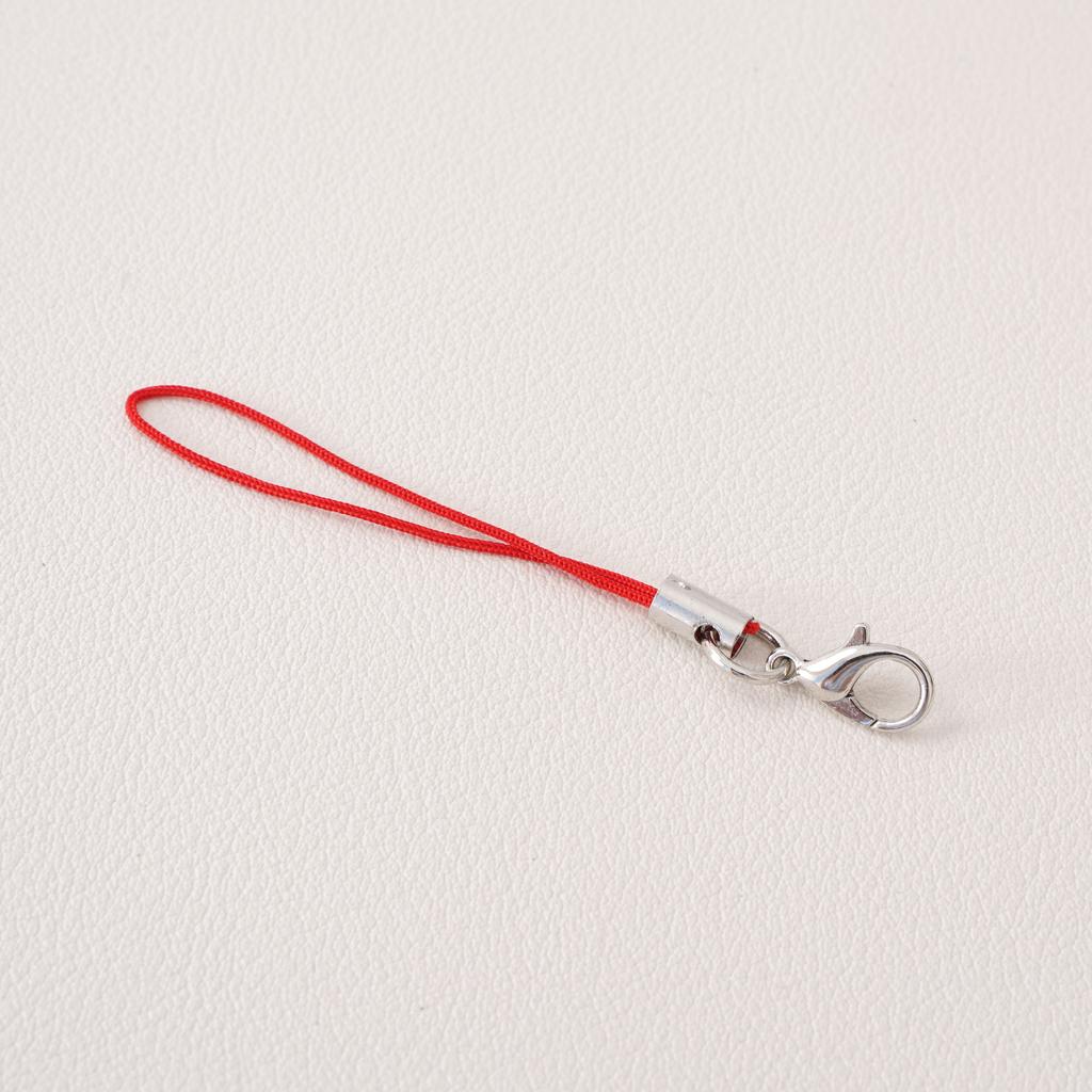 10Pcs/pack Polyester Phone Strap Lobster Clasp Phone Strap Doll String Keychain Phone Lanyard