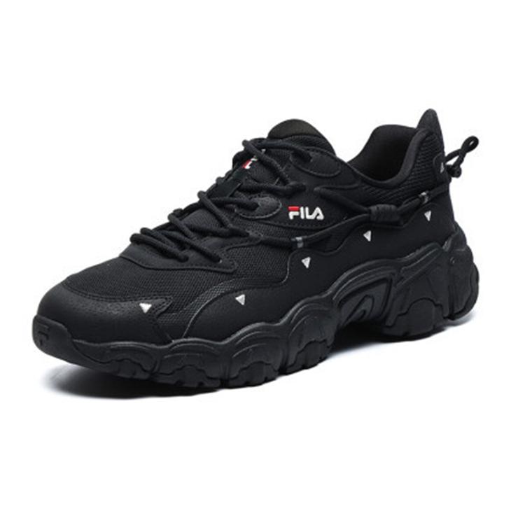 FILA Low Top Running Shoes 'Black White' F12M134108FBG