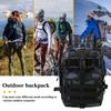 Fishing Backpack Large Capacity Waterproof Oxford Cloth Multi-pockets Outdoor Travel Camping Hiking Hunting Fishing Gear Accessories Storage Bag
