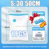 1-10PCS Vacuum Storage Bag Travel Organizer with Pump Leakproof & Scratch-Resistant for Clothes Blankets Bedding Space-Saving