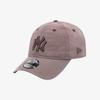 New Era Mlb New York Yankees Metal Nylon Unstructured Ballcap Pink Beige 1515145