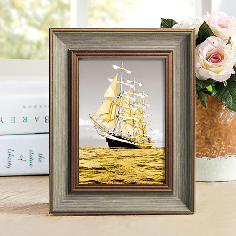 

1 шт. настенная фоторамка своими руками в американском стиле для рабочего стола, сделайте старый расклад на столе, фоторамка, художественное украшение