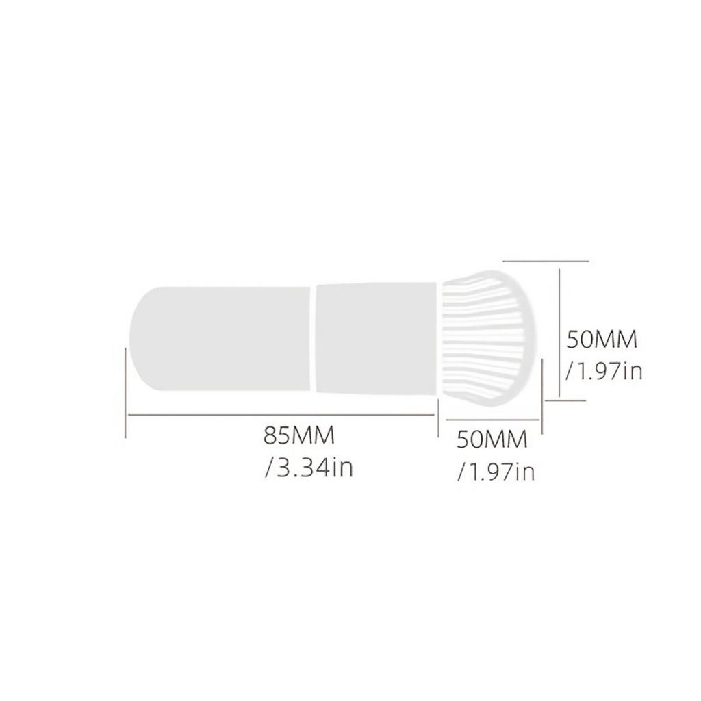1pc Large Size Makeup Brush - Soft, Fluffy, and Gentle Foundation Powder Face Blush Brush for Normal Skin - Ideal for Daily Makeup and Party Use
