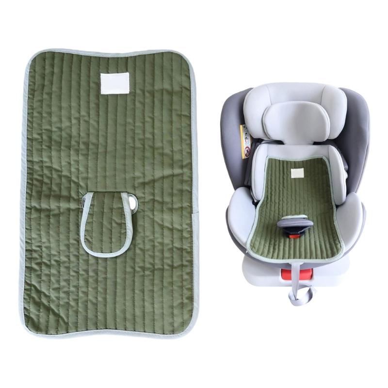 Breathable Pram Seat Pad Toddlers Newborns Strollers Seat Liner Strollers Pad Baby Infant Pushchair Cushion Quick Install