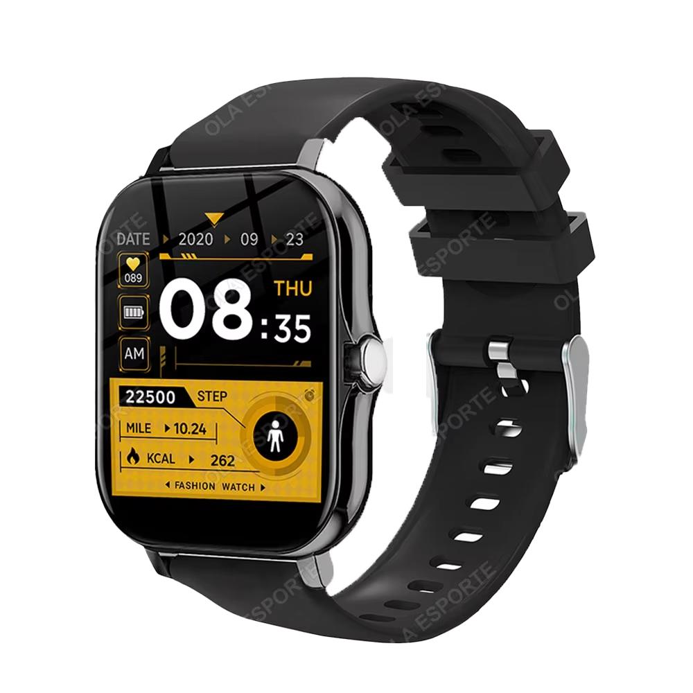 New Smart Watch Android IOS Phone 1.44 Inch Color Screen Bluetooth Call Blood Oxygen/Pressure Monitoring Smart Watch Women Men